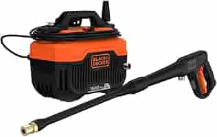 BLACK+DECKER 1600 PSI 高圧洗浄機本体 ブラック・アンド・デッカー コンパクト高圧洗浄機